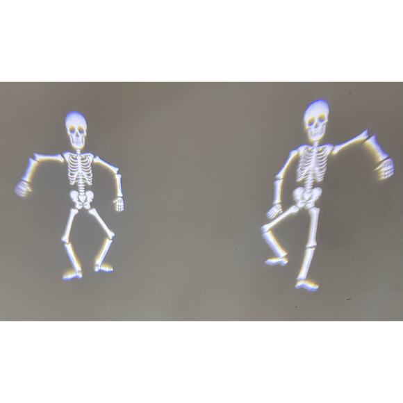 Lightshow Projection Flutter Fright Reaper Skeletons Halloween Decoration - Picture 5 of 5